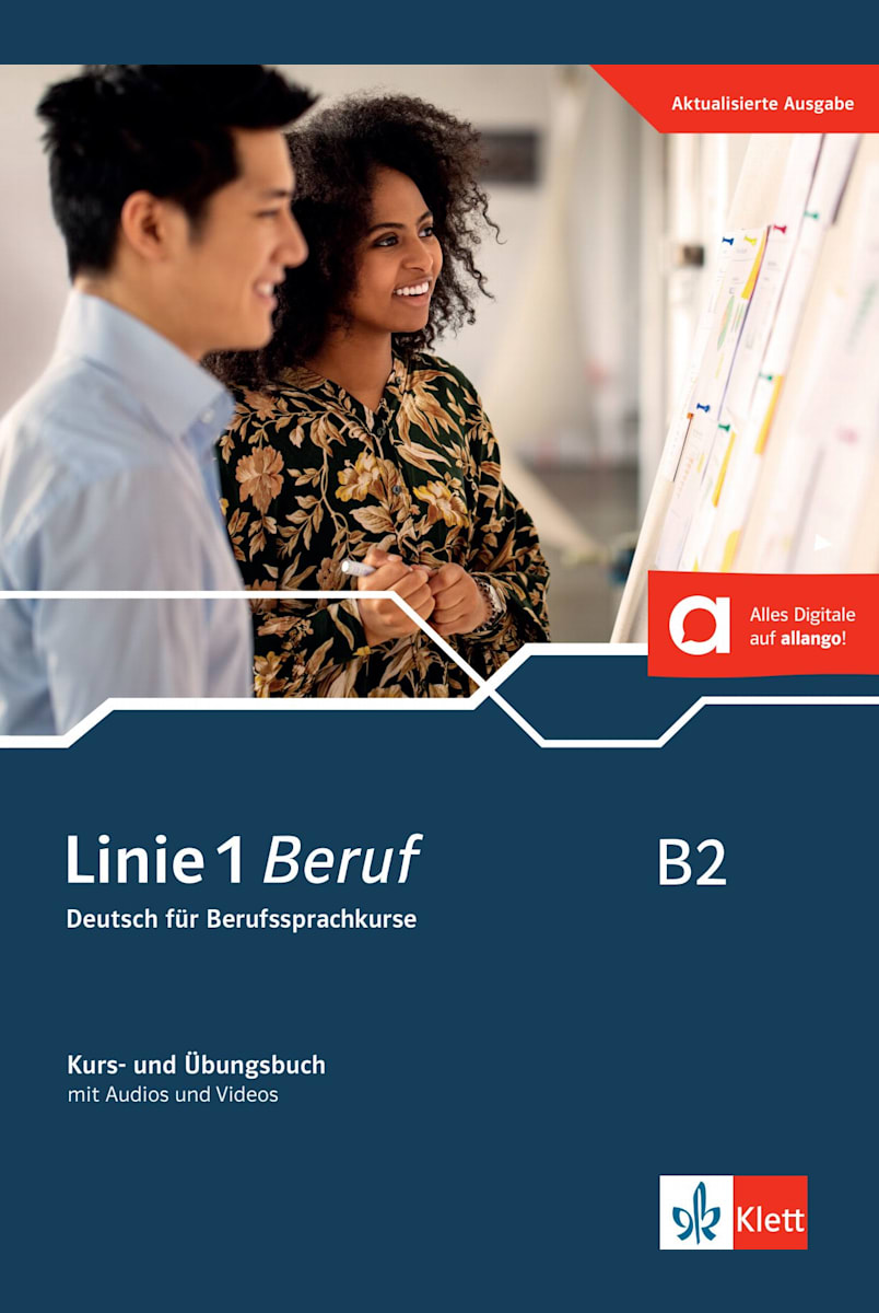 Prüfungstraining Deutsch-test Für Den Beruf B2 Linie 1 Beruf B2: Kurs- und Übungsbuch mit Audios und Videos | Klett