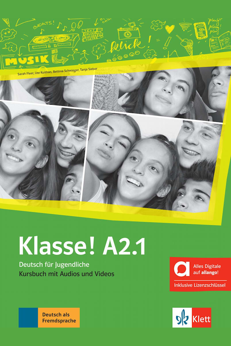 Klasse! A2.1 edición híbrida allango Libro del alumno Klett Sprachen