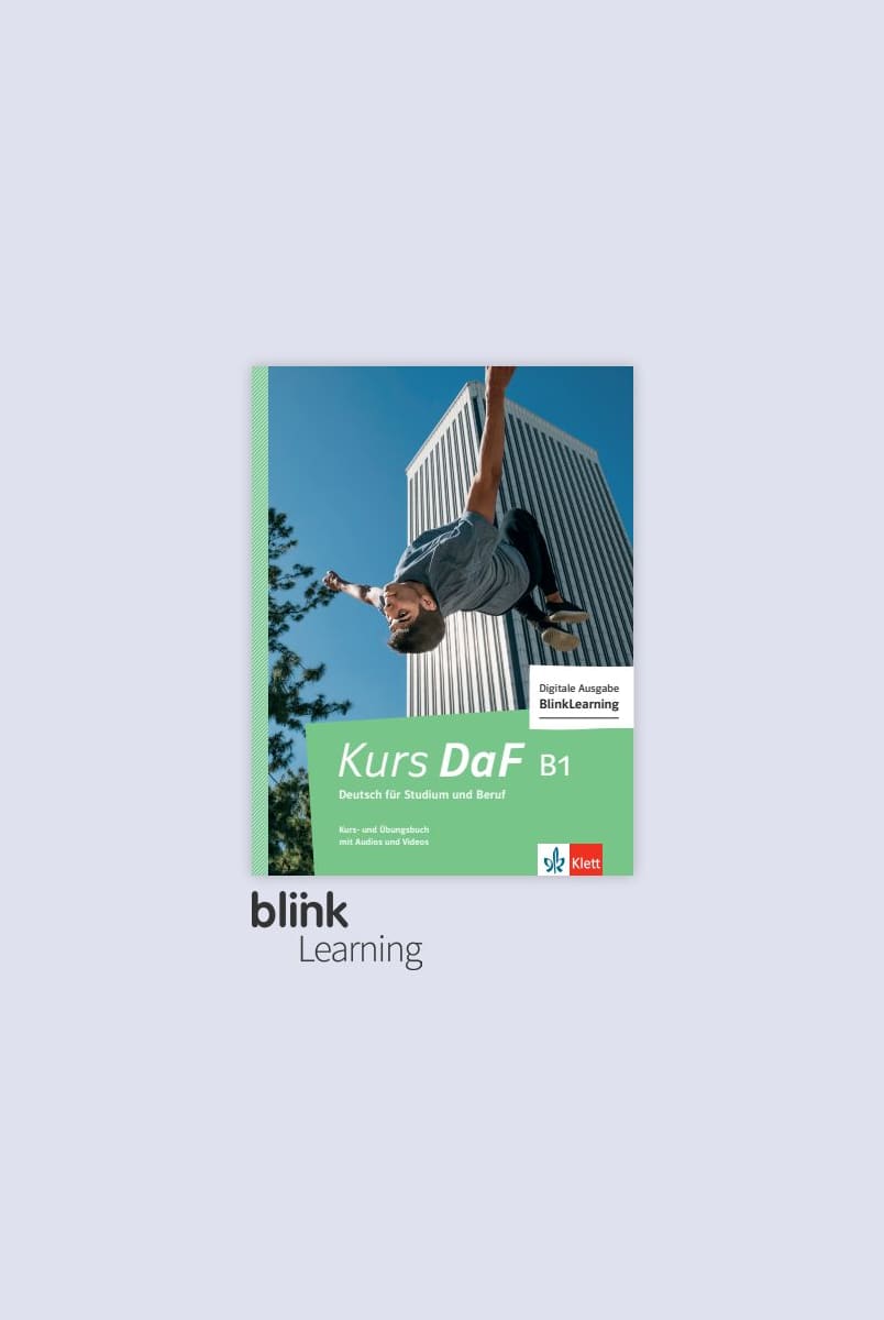 Kurs DaF B1 - Digital Edition BlinkLearning: Course and workbook with ...