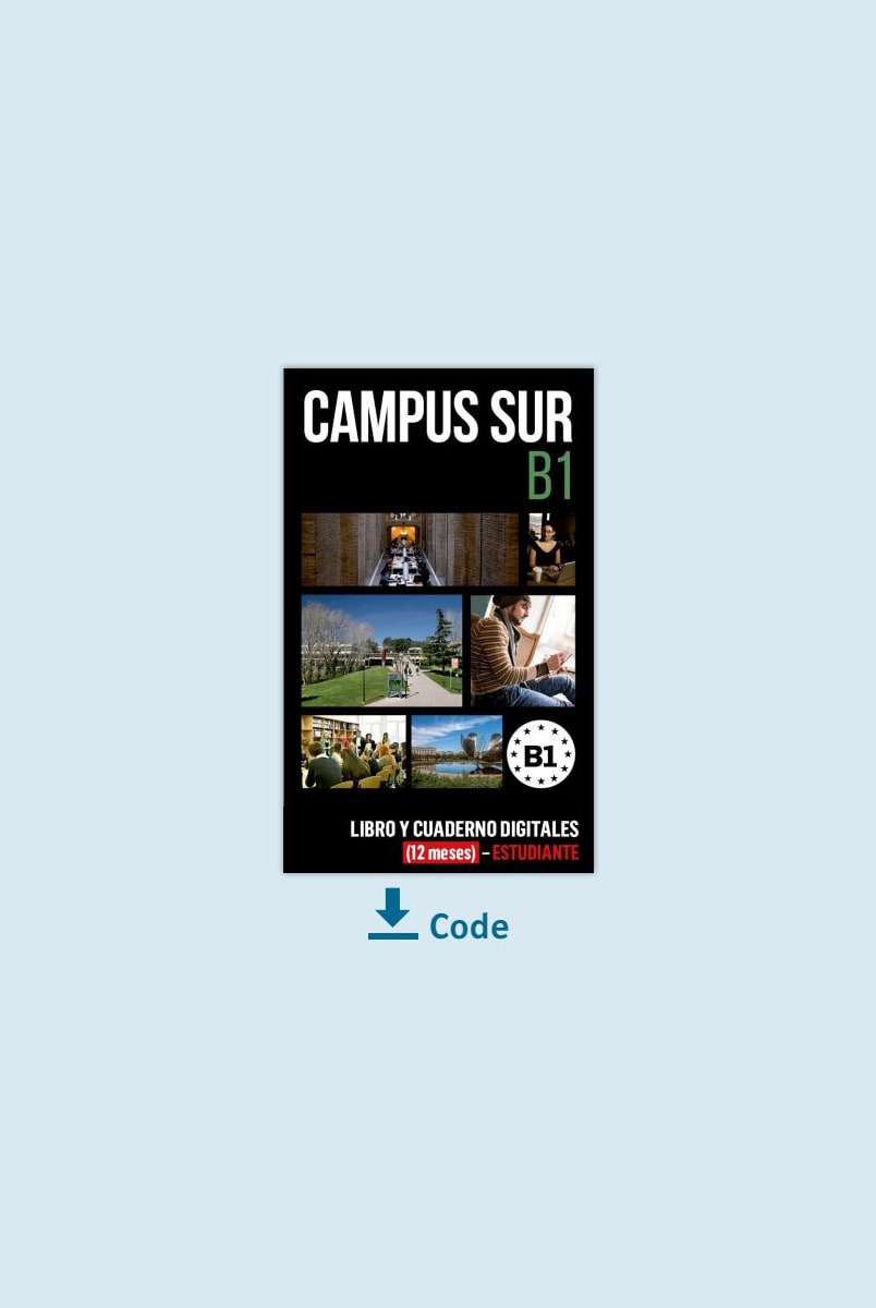 Campus Sur B1 - Edición digital: Libro digital del alumno y