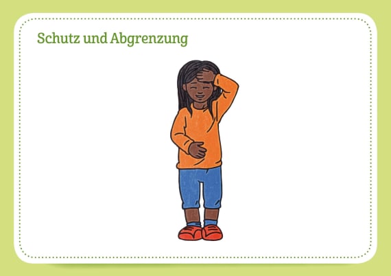 Innenansicht zu 30 Kinesiologie-Bildkarten für Kinder