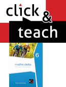 610261 mathe.delta BW click & teach 6 EL