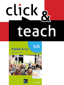 710251 Politik & Co. NRW click & teach 5/6 - neu EL
