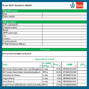 Order form allango