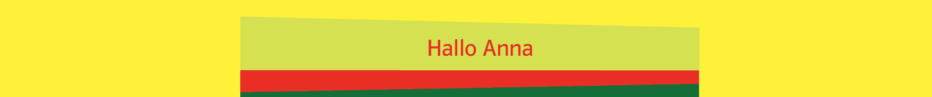 Hallo Anna