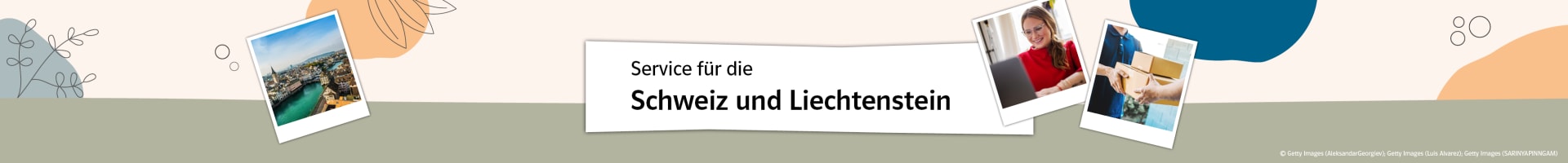 Service für Schweiz und Liechtenstein