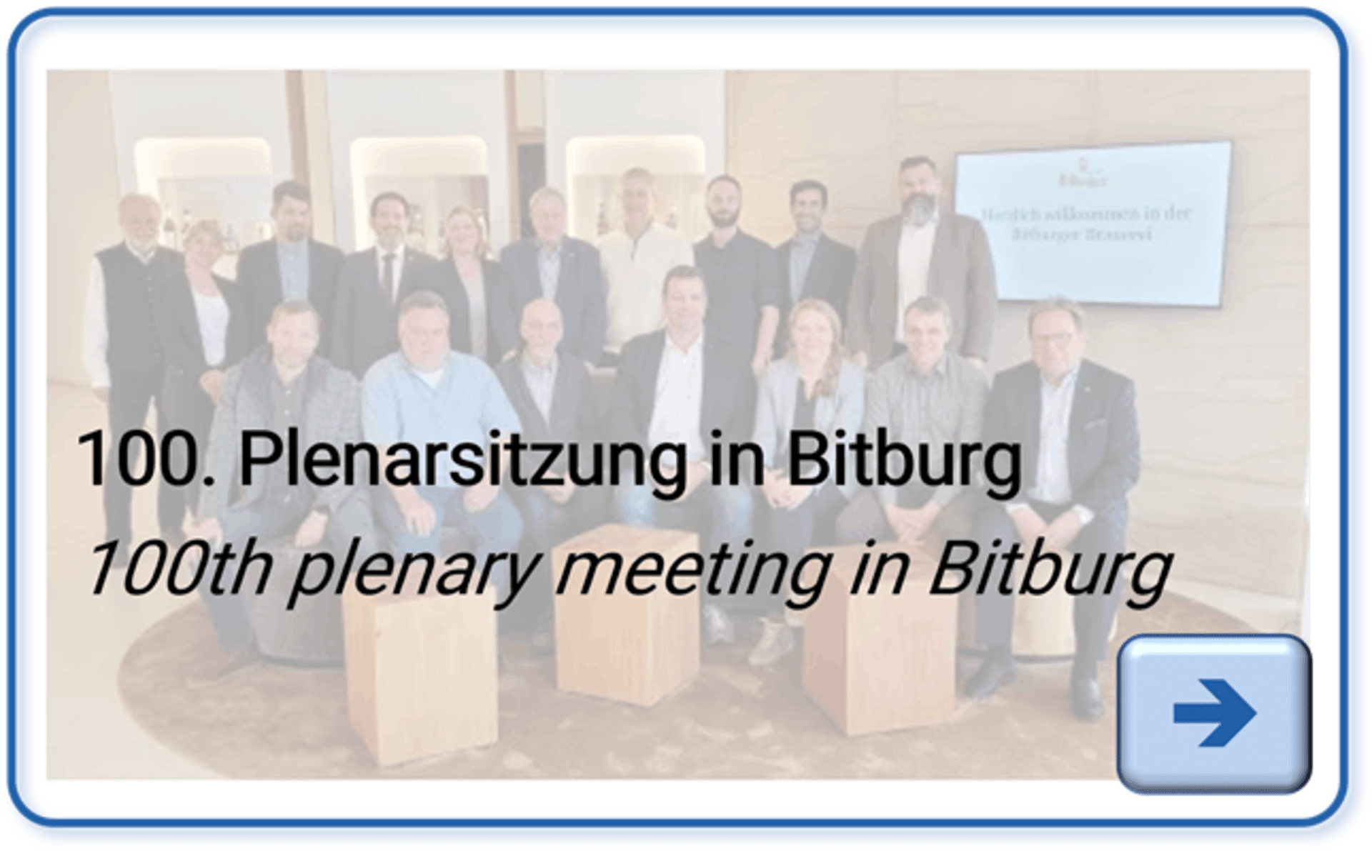 100th MEBAK meeting in Bitburg