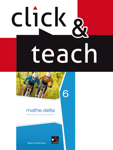 610261 mathe.delta BW click & teach 6 EL