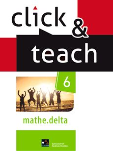 611961 mathe.delta NRW click & teach 6 EL