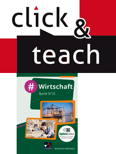 822581 #Wirtschaft NRW click & teach 9/10 EL