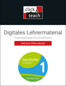 30046 Geschichte entdecken SHS click & teach 1 Box