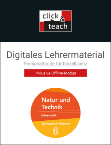 66019 Natur und Technik: Informatik click & teach 6 Box