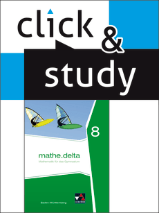 610081 mathe.delta Baden-Württemberg: click & study 8