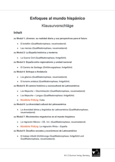 805035 Enfoques Klausurvorschläge