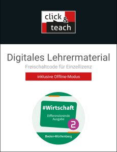 82205 #Wirtschaft click & teach 2 Box