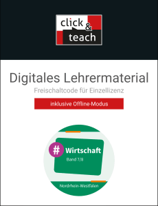 82257 #Wirtschaft NRW click & teach 7/8 Box
