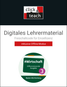 82206 #Wirtschaft click & teach 3 Box