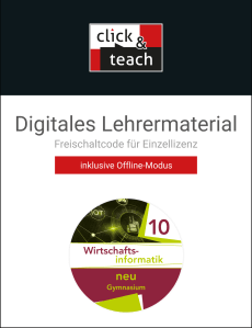 82113 Wirtschaftsinformatik click & teach 10 Box