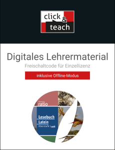 7751 Lesebuch Latein click & teach Oberstufe 1 neu Box