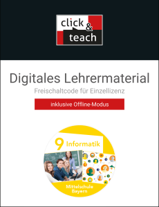 38119 Informatik Mittelschule BY click & teach 9 Box