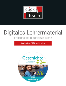 31233 Geschichte & Du BE/BB click & teach 7/8 Box