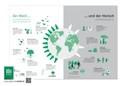 Seite aus »Das Waldbuch«: Der Wald und der Mensch