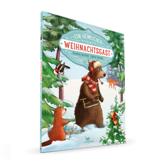 Cover Ein heimlicher Weihnachtsgast Bilderbuch von Annette Amrhein und Sabine Straub