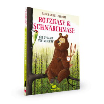 Cover Rotzhase und Schnarchnase Band2 Tyrann von nebenan Erstes Lesen von Julian Gough und Jim Field