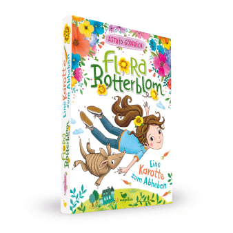 Cover Flora Botterblom Band2 Eine Karotte zum Abheben Kinderbuch von Astrid Göpfrich