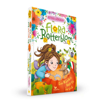 Cover Flora Botterblom Band4 Ein Kürbis hat es in sich Kinderbuch von Astrid Göpfrich