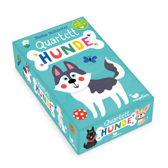 Cover Quartett Hunde Kartenspiel von Nastja Holtfreter