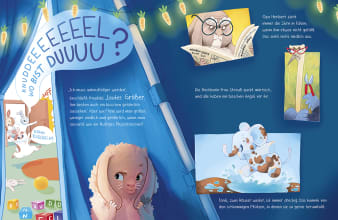 Innenseiten, ein Hase versteckt sich