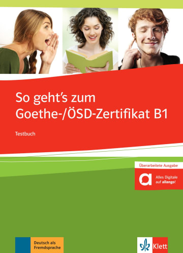 So Geht S Zum Goethe Osd Zertifikat B1 Testbuch 3 Audio Cds Klett Sprachen