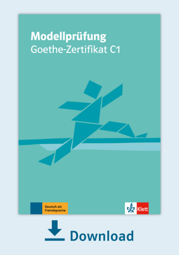 Modellprufung Goethe Zertifikat C1 Pdf Mit Audio Dateien Klett Sprachen