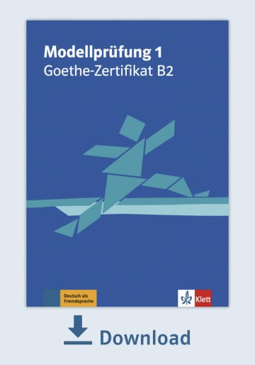 Modellprufung 1 Goethe Zertifikat B2 2019 Pdf Mit Audio Dateien Klett Sprachen