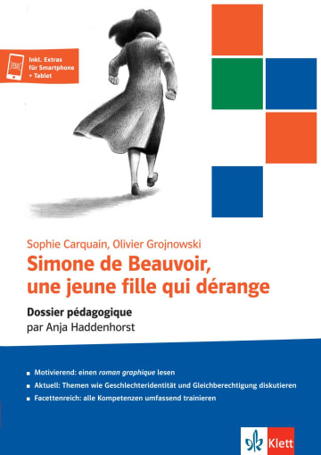 Cover Simone de Beauvoir, une jeune fille qui dérange 978-3-12-591619-7 Französisch
