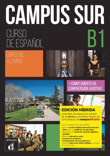 Campus Sur A1–A2 – Edición híbrida: Libro del alumno y cuaderno de