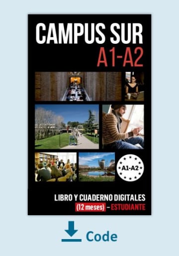 Campus Sur A1-A2 - Edición híbrida: Libro del alumno y cuaderno de