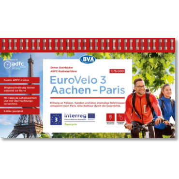 Cover: EuroVelo3 Aachen-Paris ADFC-Radreiseführer