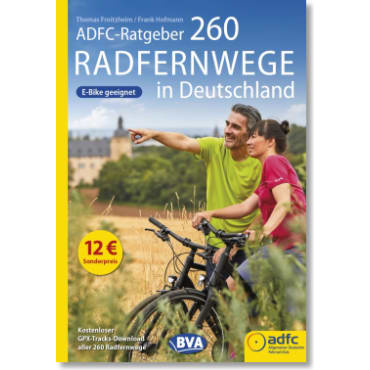 Cover: 260 Radfernwege in Deutschland ADFC-Ratgeber