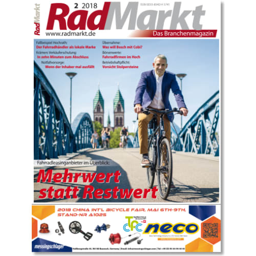 Cover: RadMarkt 2/2018