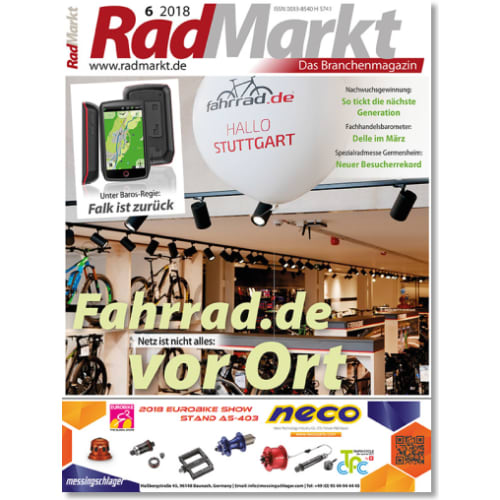 Cover: RadMarkt 6/2018