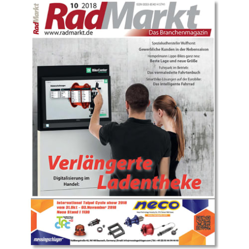 Cover: RadMarkt 10/2018