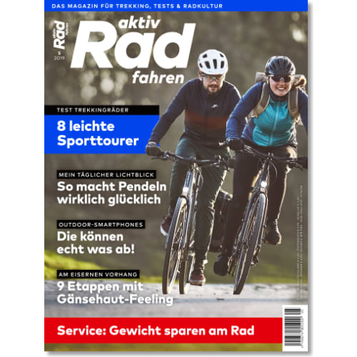 Cover: aktiv Radfahren 5/2019