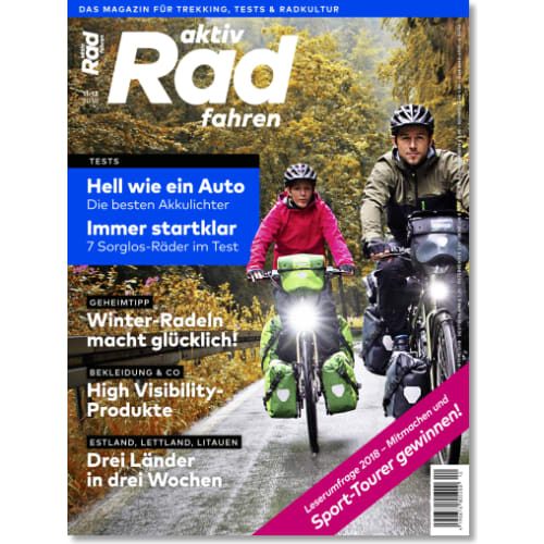 Cover: aktiv Radfahren 11-12/2018