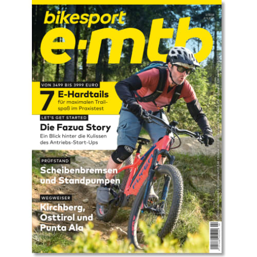 Cover: bikesport e-mtb 2/2018