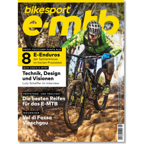 Cover: bikesport e-mtb 1/2018