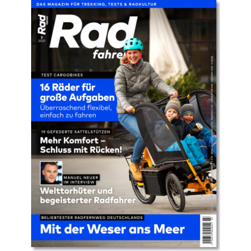 Cover: Radfahren 3/2021