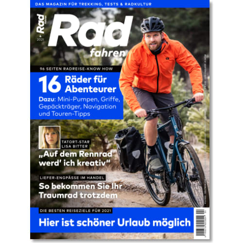 Cover: Radfahren 4/2021