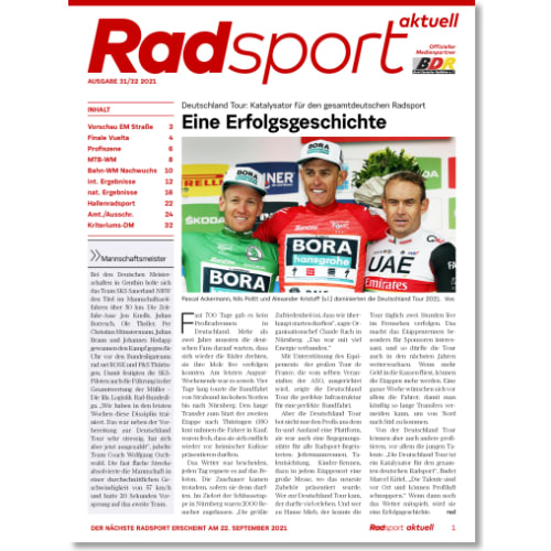 Cover: Radsport 31-32/2021